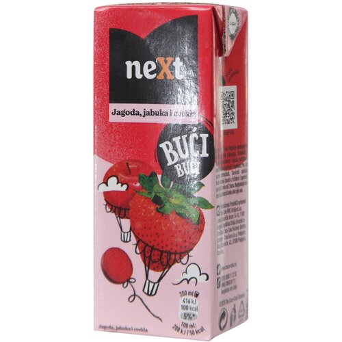 Next Sok Buci Buci Jagoda 0,2l TP Cene