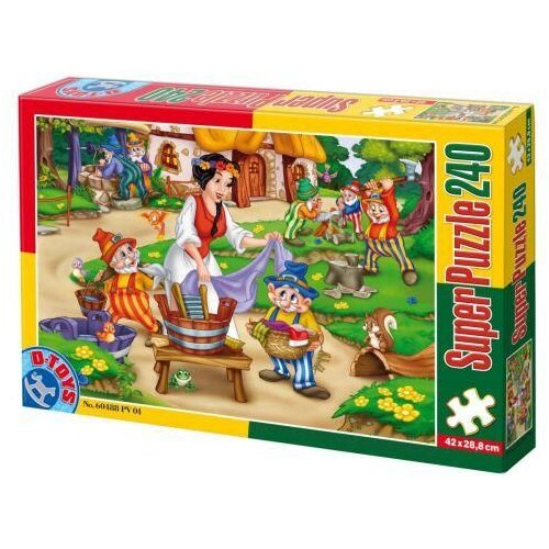 Dtoys Puzzle Snežana i 7 patuljaka - 240 delova Slike