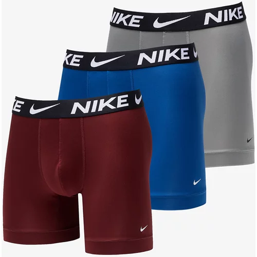 Nike Sportske gaće plava / siva / boja vina / bijela