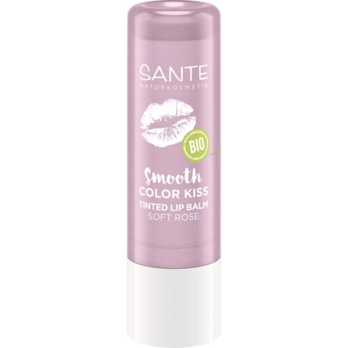 Sante Smooth Color Kiss Tinted Lip Balm - Soft Rose Cene