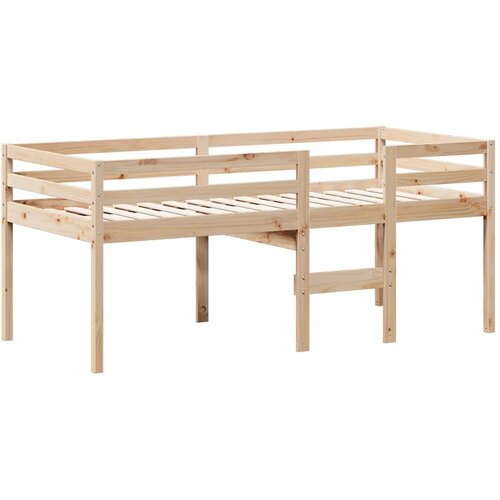  Visoki krevet s krovom 90 x 200 cm od masivne borovine Slike