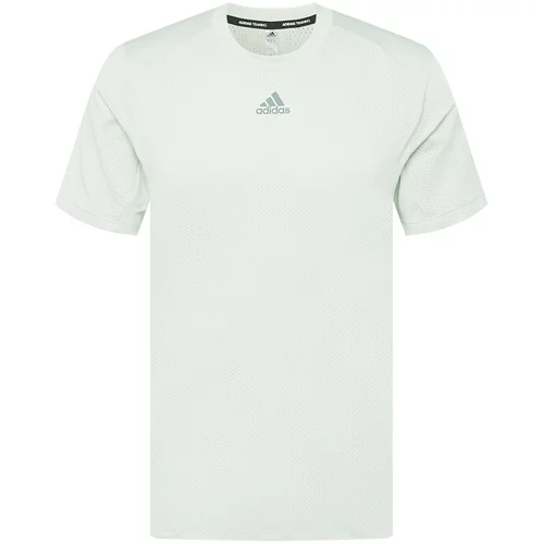 ADIDAS SPORTSWEAR Tehnička sportska majica 'Hiit' antracit siva / pastelno zelena