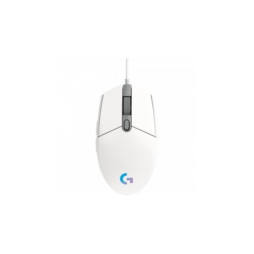 Logitech Miš G102 LIGHTSYNC Corded Gaming - beli - USB - EER Cene
