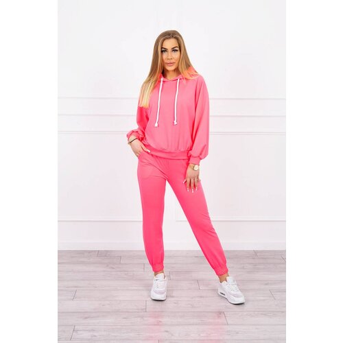Kesi Hoodie in pink neon color Slike