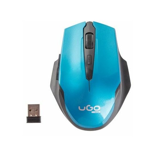Ugo UMY-1078, Wireless, Optički 1800dpi, Plava (MY-07) bežični miš Slike