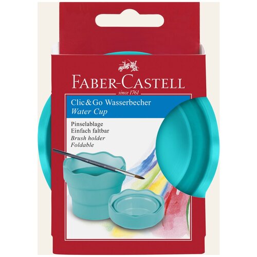 Faber-Castell Ča&amp;scaron;a Clic&amp;amp;Go tirkizna 181580 Slike