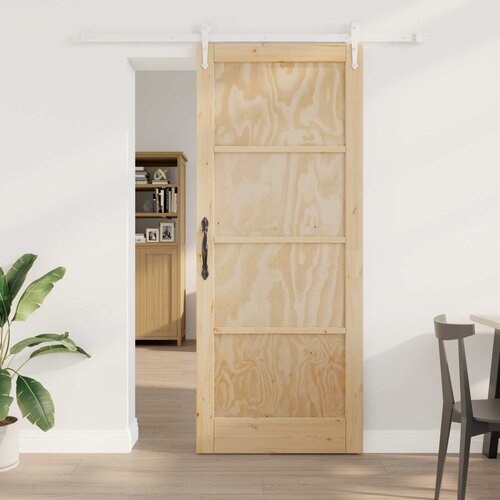  Klizna vrata ORKDAL Prirodna i bijela 86 x 211 cm Cene