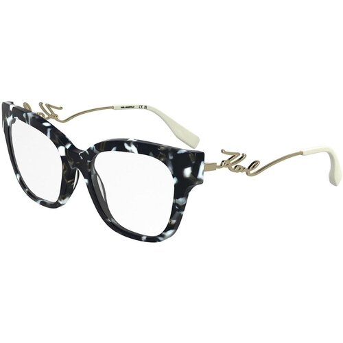 Karl Lagerfeld KL6191 016 ONE SIZE (52) Črna/Kristalna Slike