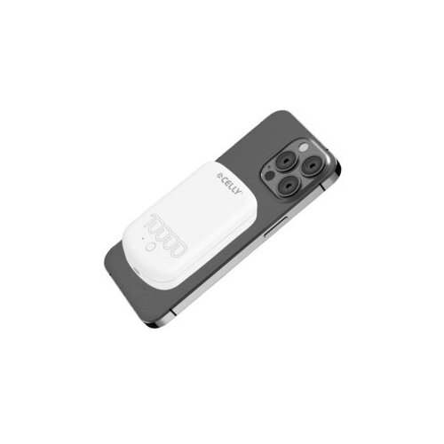 Celly MagSafe power bank od 10000mAh eksterna baterija u BELOJ boji ( MAGPB10000PROWH ) Cene