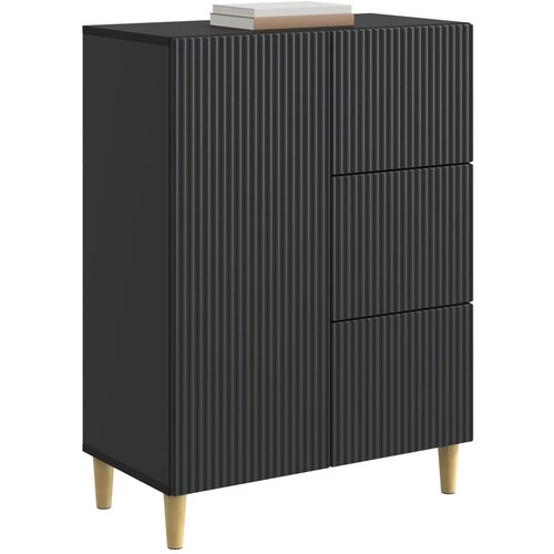  Kreveta s ladicama Crna 66 x 34,5 x 90 cm Konstruirano drvo Slike