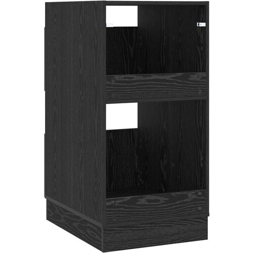  Ormar za pranje rublja s pohranom Crni hrast 50 x 68 x 102 cm - Crni hrast 102 cm Slike