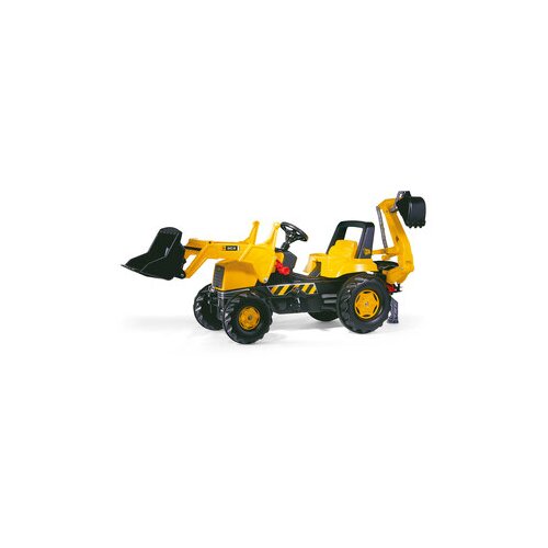 JCB Traktor na pedale sa prednjom i zadnjom kašikom Cene