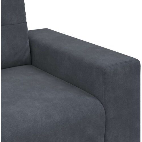 SOFA fotelja tamno siva 100x78x80 cm bar&amp;scaron;un - Tamno siva 1 100 cm Slike