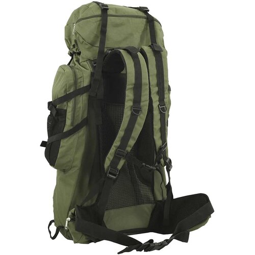  Ruksak za planinarenje maskirnozeleni 80 L od tkanine Oxford Slike