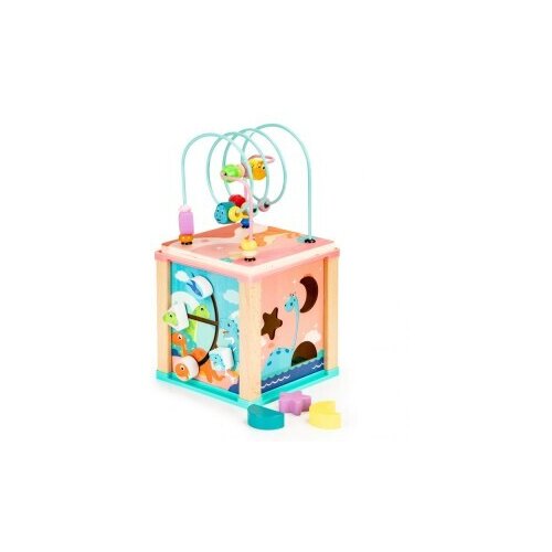 ECO TOYS Drvena edukativna kocka HM015471 Slike