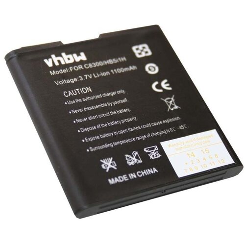 VHBW Baterija za Huawei Boulder / C6110 / C6200 / C8300, 1100 mAh Slike