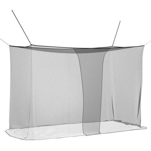 vidaXL Komarnična mreža za posteljo 156 mreža Črna 220 x 120 x 150 cm, (5000291179) Cene