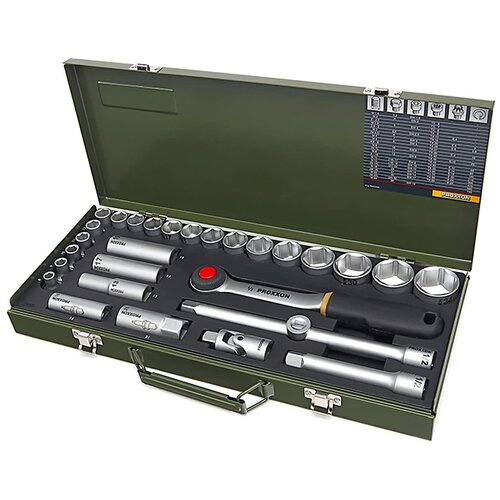  SET NASADNIH KLJUČEVA 1/2 8-34MM PROXXON Cijene