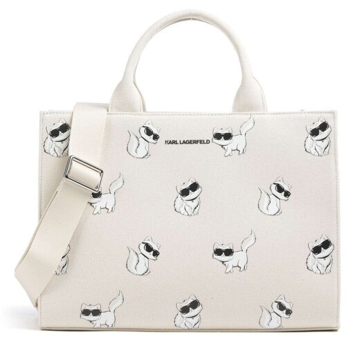 Karl Lagerfeld Ročne torbice B3w50064 Ikon Bela Slike