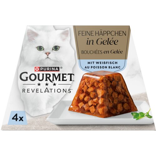 Gourmet Revelations Fine Cuts 4 x 57 g - Bijela riba Cijene