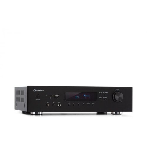 Auna AMP-H260, ojačevalnik, 2 x 100 W + 3 x 20 W RMS, BT, opt./koaks. digitalni vhod, črn Cene