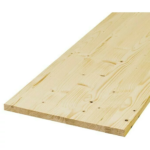 EXCLUSIVHOLZ Masivna drvena lijepljena ploča (Smreka/jela, 800 x 300 x 28 mm)