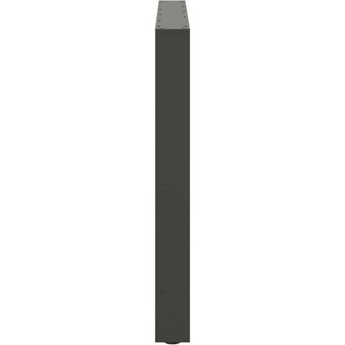 VidaXL Noge za blagovaonski stol antracit boje 2 kom 100 x (72-73) cm čelik - Antracit 100 x (72-73) cm 2 1 Slike