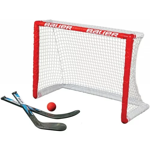 Bauer KNEE HOCKEY GOAL SET Plastični gol s palicama za hokej, crvena, veličina