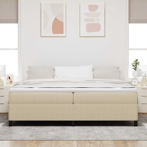  Krevet s opruga kutije Siva zelena 200 x 200 cm Kordura tekstil Cijene