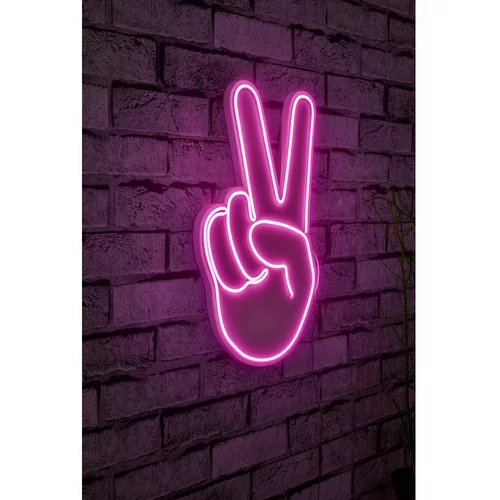 Wallity Victory Sign - Pink okrasna razsvetljava, (20813408)