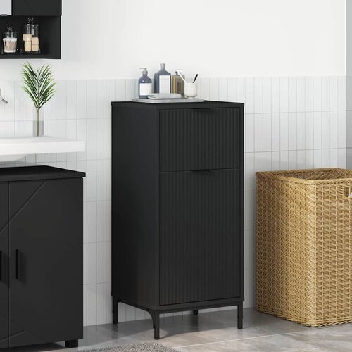  Kupaonski ormar s ladicama s pohranom Crna 39,5 x 36 x 88 cm Cijene