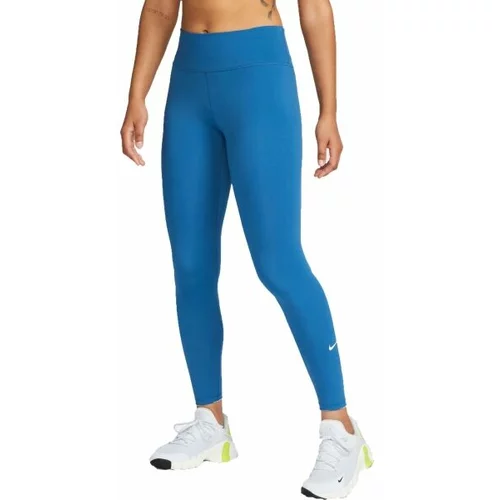 Nike ONE DF MR TGT W Ženske sportske tajice, plava, veličina