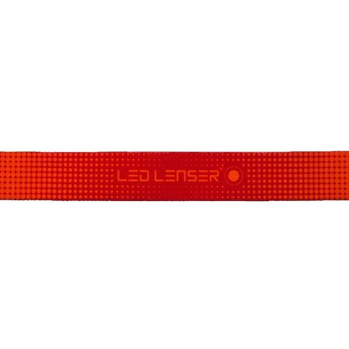 LED LENSER Seo Elastic Headband Red, Naglavni trak, (21011627) Cene