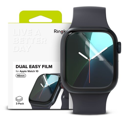 Ringke zaščitna folija za apple watch 10 (46 mm) clear 3-PACK case, (21974552) Cene