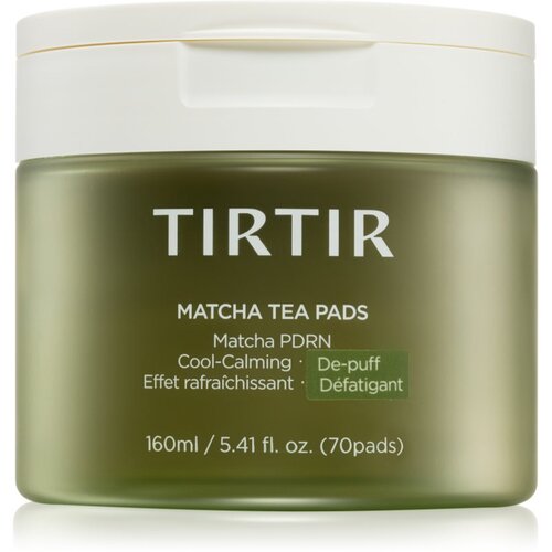 TIRTIR Matcha Tea Pads pomirjajoče blazinice s hladilnim učinkom 70 kos Slike