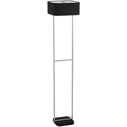 Eglo podna lampa SAVAZZA E27 2 grla crna/srebrna 158 cm 39971 Slike
