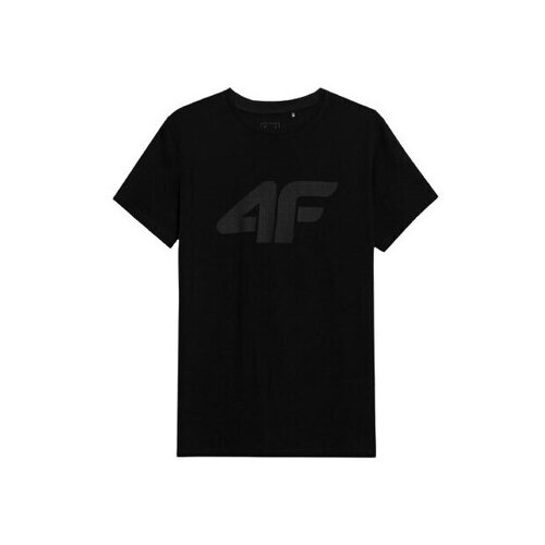 4f Majice s kratkimi rokavi 4FSS23TTSHM53720S Črna Cene