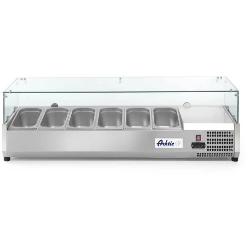  Namizna Hladilna Vitrina, 6xGN 1/3, Arktic, 230V/180W, 1405x420x456mm Cene
