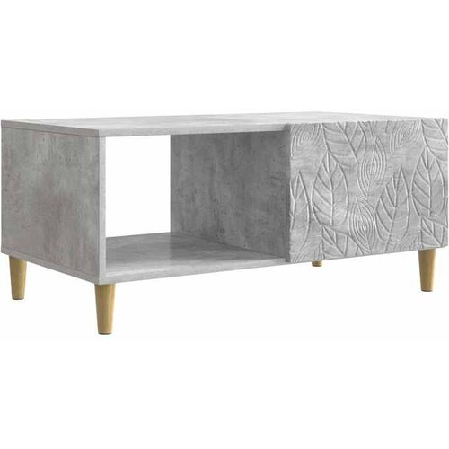 vidaXL Stolić za kavu Betonska siva 90 x 50 x 40 cm Konstruirano drvo - Betonska siva Cijene