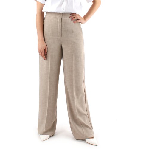 Iblues Lahkotne hlače &amp;amp; Harem hlače GALLI Bež Slike