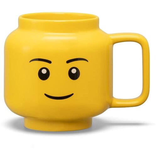 Lego Rumena keramična otroška skodelica 530 ml Head - LEGO® Cene