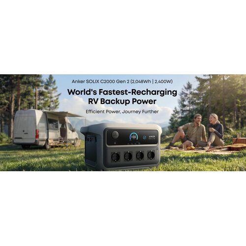 Anker Solix C2000 Gen 2 Portable Power Station Slike