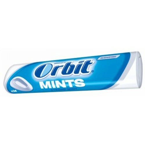 Orbit mints strong mint bombone 28g Cene