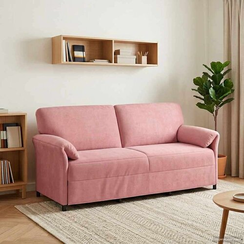 SOFA za 3 osobe Ružičasta 198 x 83 x 95 cm Bar&scaron;un - Ružičasta 3-sjedalna (180 cm) Cijene