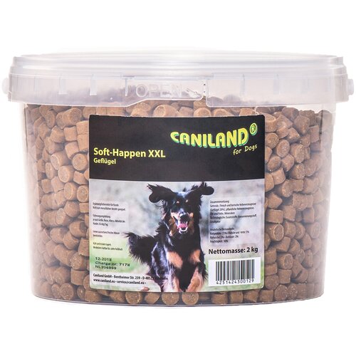 Caniland Soft Perutninski-trainees XXL-vedro - Varčno pakiranje: 2 x 2 kg Slike