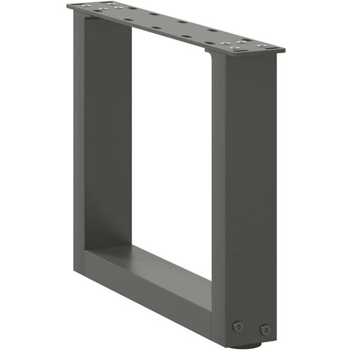  Noge za stolić U-oblika 2 kom antracit 40x(30-31) cm čelik Slike