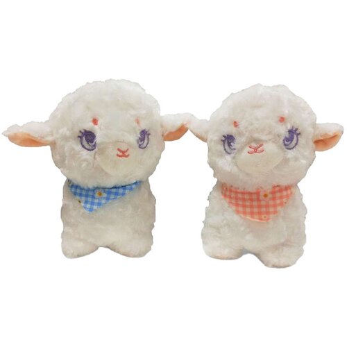 Dizi toys pli&amp;scaron;ana igračka Jagnje (plavi i roze) 22 cm - RTD2251 Slike