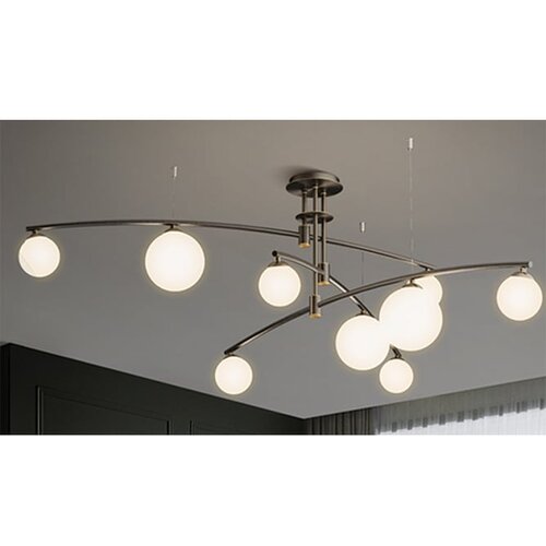 Vesta 377 visilica 9*G9 crna Cene