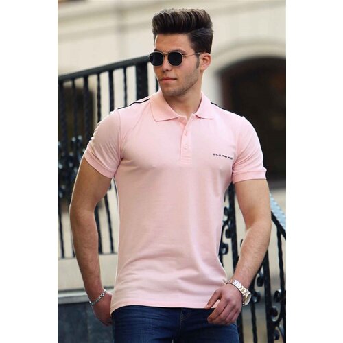 Madmext Polo T-shirt - Pink - Regular fit Slike