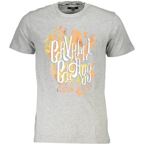 Cavalli Class SHORT SLEEVE T-SHIRT MEN GREY Cene
